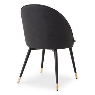 Dining Chair Cooper faux leather grey set of 2