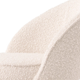 Bar Stool Cooper bouclé cream set of 2