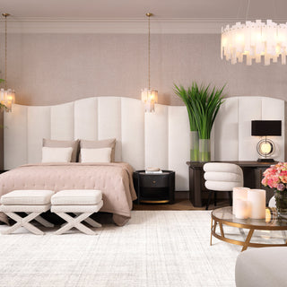 Headboard Chanton lyssa off-white