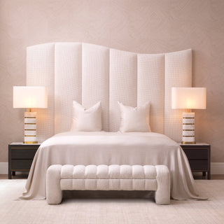 Headboard Chanton lyssa off-white