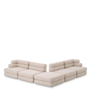 Modular Sofa Malaga skyward sand - Ottoman
