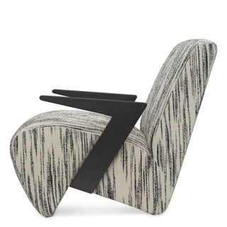Chair Venosa radiance black and white