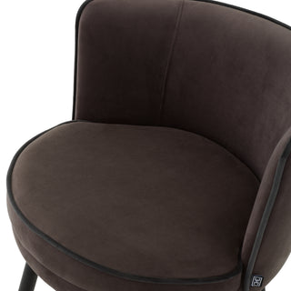 Counter Stool Grenada savona grey velvet