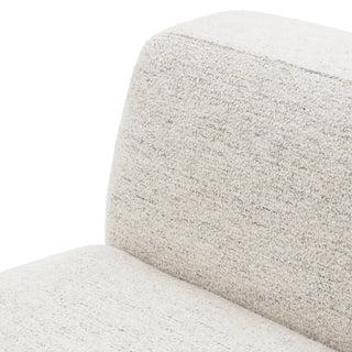 Sofa Bastion seashell off-white charcoal veneer