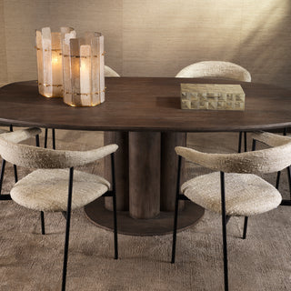 Dining Chair Julio bouclé sonata cream set of 2