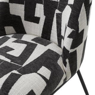 Dining Chair Caleb brooklyn black