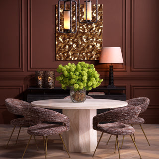 Dining Chair Bravo bouclé sonata red