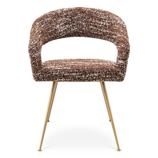 Dining Chair Bravo bouclé sonata red