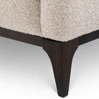 Sofa Brannan bouclé chalk white