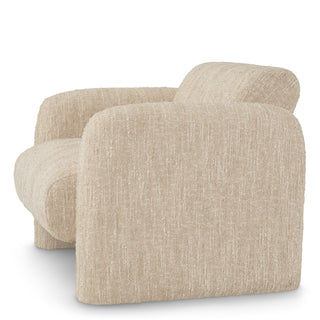 Chair Vesper bouclé sonata cream