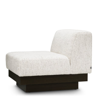 Chair Bastion seashell off-white charcoal veneer