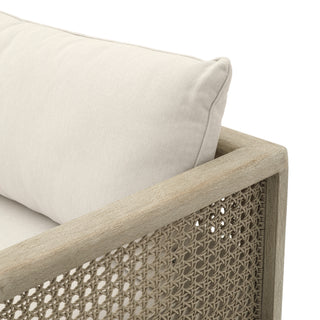 Outdoor Sofa Julian S aged teak viola sand