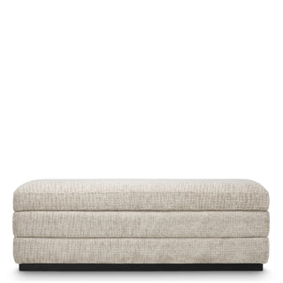 Bench Valmont creststone beige ebony finish