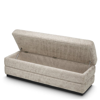 Bench Valmont creststone beige ebony finish