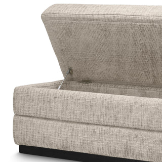 Bench Valmont creststone beige ebony finish