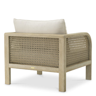 Outdoor Chair Julian aged teak viola sand
