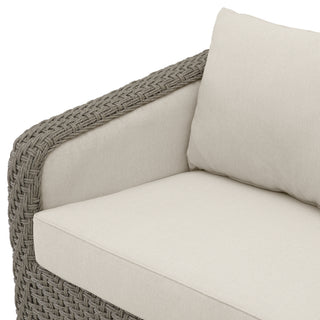 Outdoor Sofa Bryson faux woven rattan viola sand