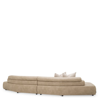 Sofa Marvella faux leather valente beige renato ecru
