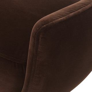 Bench Stirling sonoma brown velvet