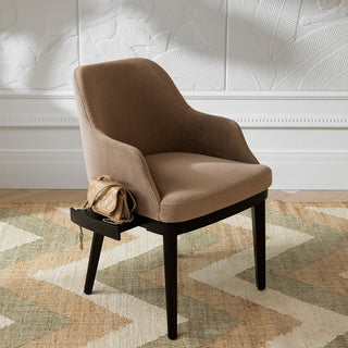 Dining Chair Costa with shelf sabino brown