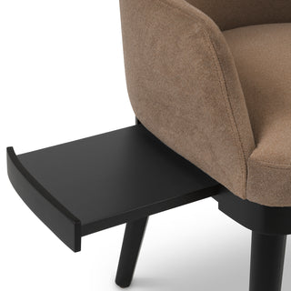 Dining Chair Costa with shelf sabino brown