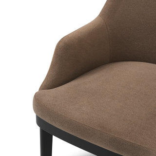Dining Chair Costa with shelf sabino brown