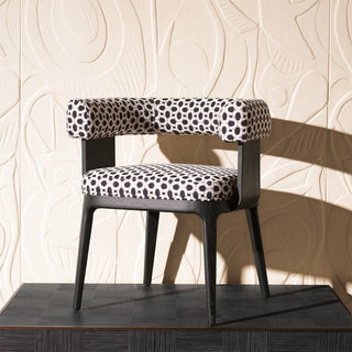 Dining Chair Dubois black oak veneer sunbeam black