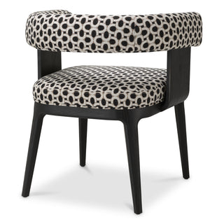 Dining Chair Dubois black oak veneer sunbeam black