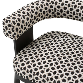 Dining Chair Dubois black oak veneer sunbeam black