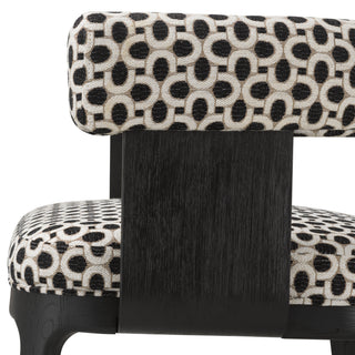 Dining Chair Dubois black oak veneer sunbeam black