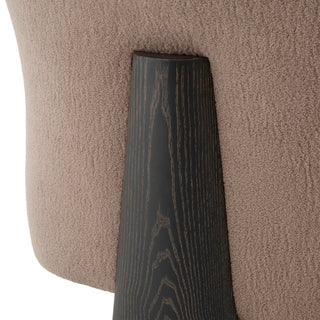 Chair Thorndale withmore greige black finish