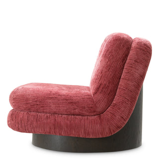 Swivel Chair Galiano terren bordeaux ebony oak veneer