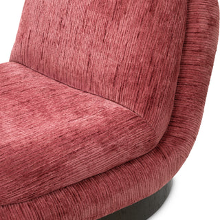 Swivel Chair Galiano terren bordeaux ebony oak veneer