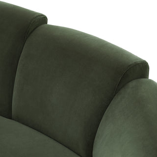 Sofa Marbella S torrin green velvet