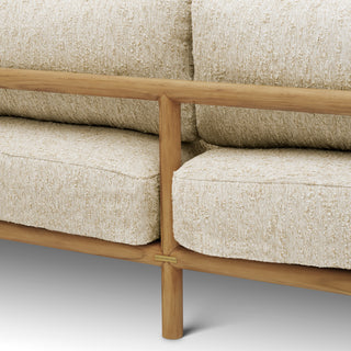 Outdoor Sofa Ombria natural teak arden natural