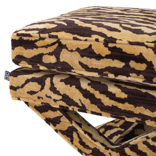 Stool Cordoba tigris brown