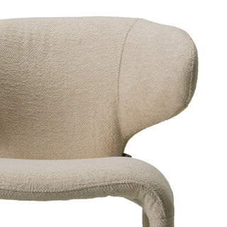 Counter Stool Josephine renato ecru bronze finish