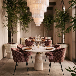 Dining Chair Aiden carmin burgundy