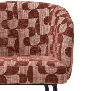 Dining Chair Aiden carmin burgundy