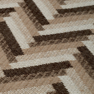 Bench Del Vale chevron brown