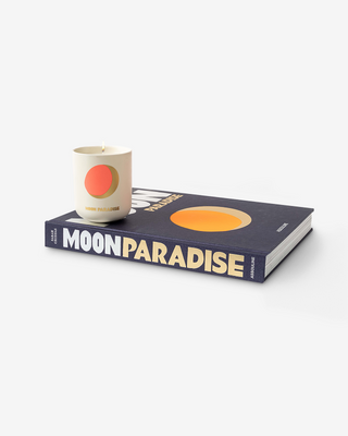 Moon - Candle and Book Gift Set