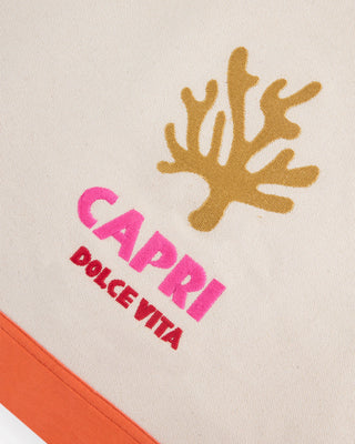 Capri Dolce Vita - Travel From Home Canvas Tote