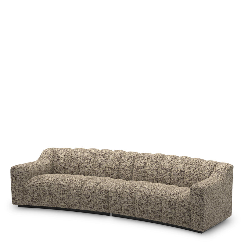 Sofa Kelly L montclair dark brown