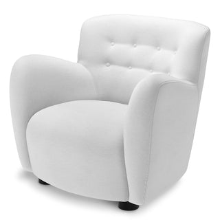Chair Bixby muslin white