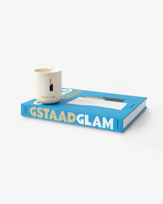 Gstaad Glam - Candle and Book Gift Set