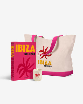 Ibiza Bohemia - Tote, Candle & Book Gift Set