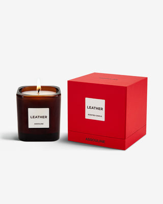 Library Candle - Leather