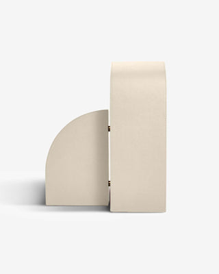 Left Cubist Bookend - Stone