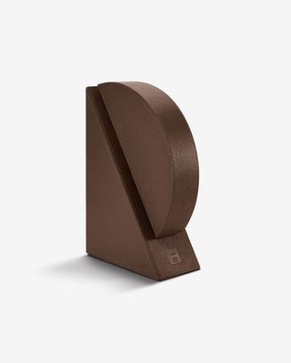 Right Cubist Bookend - Brown