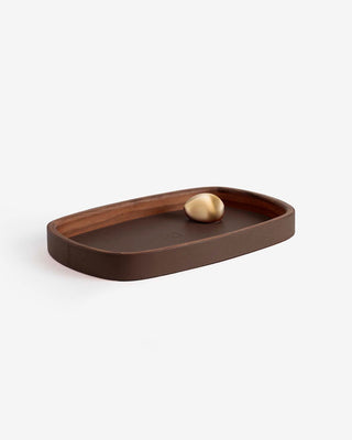 Pebble Accessory Tray - Brown